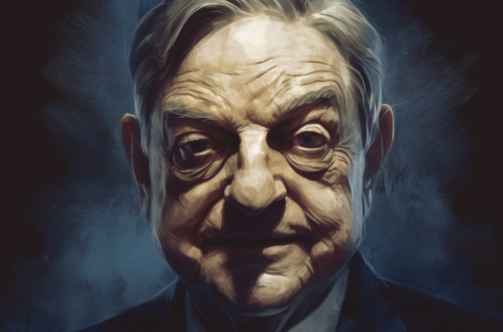 George Soros Ai producerad som en boogey man