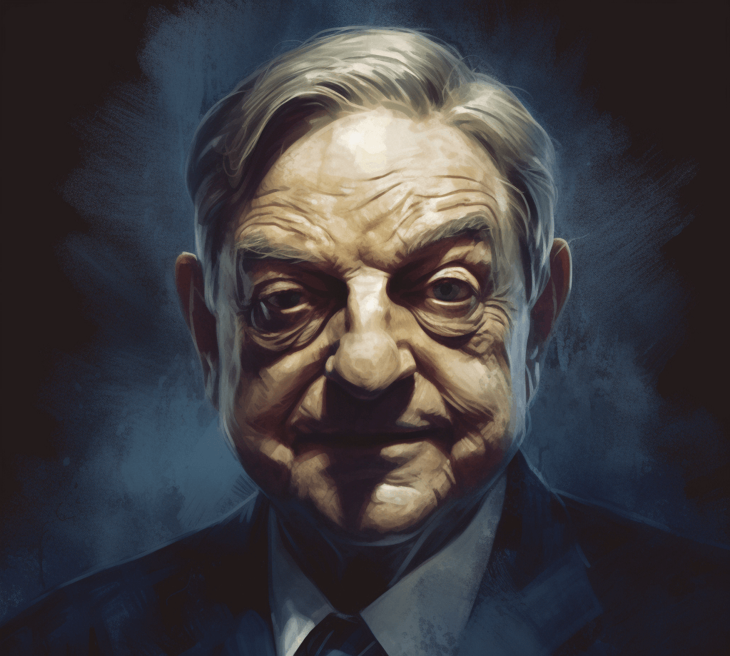 George Soros Ai producerad som en boogey man