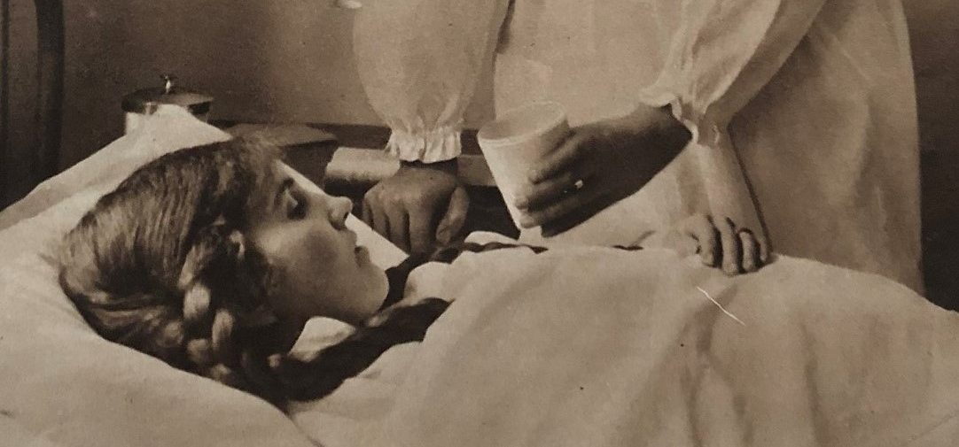 Spanish flu a little girl who gets help